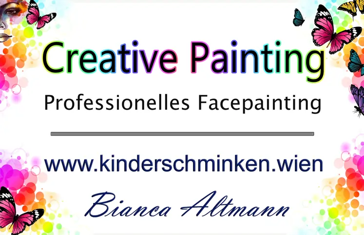 Kinderschminken Wien Beitragsbild